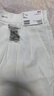 優(yōu)衣庫女裝麻棉短褲/休閑褲子473696 01 乳白色 M /160/66A 曬單實(shí)拍圖