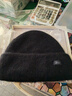 玖慕（JIUMU）純羊絨保暖毛線(xiàn)帽秋冬針織帽冷帽冬帽冬天戶(hù)外護耳防寒帽子男冬季 曬單實(shí)拍圖