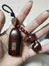 TULM平安吉祥小鹿汽車(chē)鑰匙高檔掛件鑰匙扣男女款式一路平安鑰匙鏈掛繩 小鹿+【紫檀木吉祥無(wú)事牌】鑰匙扣 曬單實(shí)拍圖