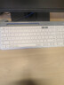 羅技（Logitech）時(shí)尚系列 K580 無(wú)線(xiàn)藍牙鍵盤(pán) 辦公鍵盤(pán) 便攜超薄 筆記本鍵盤(pán) 平板鍵盤(pán) 芍藥白 101鍵 曬單實(shí)拍圖