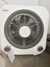 美的（Midea） 電風(fēng)扇 家用臺式小風(fēng)扇空氣循環(huán)扇轉頁(yè)扇辦公室桌面鴻運扇五葉輕音柔風(fēng)臥室宿舍節能省電臺扇 KYT20-25F【8寸推薦款】 桌面轉頁(yè)扇 曬單實(shí)拍圖