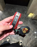梓雯適用于保時(shí)捷小牛皮真皮鑰匙殼套卡宴macan911帕拉梅拉718taycan 新款/波爾多紅色 曬單實(shí)拍圖