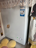 海爾（Haier）100L單溫冰柜小型家用小冰柜減霜一級能效冷藏冷凍轉換深冷冷柜小冰箱BC/BD-100GHW9D國家補貼 曬單實(shí)拍圖
