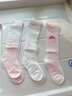 貝因美（Beingmate）嬰兒長(cháng)筒襪新生兒襪子春季寶寶過(guò)膝襪男女童透氣無(wú)骨兒童高筒襪子 曬單實(shí)拍圖
