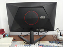 AOC 31.5英寸2K顯示器高刷電競1MS響應低藍光不閃屏臺式電腦外接筆記本液晶游戲直面曲面高清顯示屏幕 CQ32G4E 2K曲面180HZ 1500R曲率 曬單實(shí)拍圖