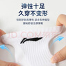 李寧（LI-NING）運動(dòng)襪男女跑步籃球羽毛球襪吸汗防脫透氣休閑生活襪三雙裝 曬單實(shí)拍圖