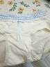 莫代爾內褲女生純棉抗菌加長(cháng)襠夏季薄款無(wú)痕三角褲大碼2026新款少女短褲 【3條裝】芙蓉粉+流花白+白色（A類(lèi)棉 10A級抗菌襠） M 【推薦80-100斤】 曬單實(shí)拍圖