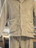 MUJI男式 暖柔家居睡衣套裝 家居服 睡衣冬季加厚 灰米色5A L-XL 曬單實(shí)拍圖