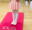 艾舞戈加絨舞蹈鞋兒童女專(zhuān)業(yè)芭蕾舞練功鞋跳舞軟底鞋自營(yíng) 肉色免系帶 28 曬單實(shí)拍圖