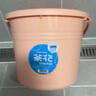 茶花 提水桶14.4L大號塑料桶洗衣泡腳桶洗車(chē)儲水桶加厚拖把桶* 曬單實(shí)拍圖