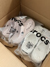 卡駱馳（CROCS）洞洞鞋貝雅男鞋女鞋輕便耐磨一腳蹬拖鞋休閑鞋|10126 裸粉-6PI 36 /37(220mm) 曬單實(shí)拍圖