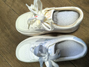 天美意2026夏新款商場(chǎng)同款純色百搭網(wǎng)面透氣小白鞋女板鞋BM781BM6 米藍色 38 曬單實(shí)拍圖