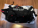 SEI-VI賽威騎行腰包男斜挎包摩托車(chē)油箱包戶(hù)外通勤包防水多功能騎士包女 BOW1-黑色【配防雨罩】 曬單實(shí)拍圖