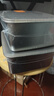 佳幫手不銹鋼保鮮盒304飯盒微真空冰箱收納盒食品冷凍分裝盒3100ml2件套 曬單實(shí)拍圖
