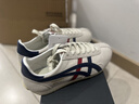 Onitsuka Tiger鬼塚虎男鞋 慢跑鞋透氣輕便男女款運動(dòng)休閑鞋RUNSPARK 白色/藏青色(1183B480-107) 38 曬單實(shí)拍圖