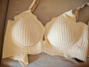 貓人孕婦哺乳內衣女提拉聚攏文胸孕期產(chǎn)后防下垂喂奶專(zhuān)用胸罩香檳L 曬單實(shí)拍圖