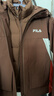 FILA 斐樂(lè )官方【楊冪同款】女士羽絨服兩件套冬休閑拼色保暖外套 曬單實(shí)拍圖