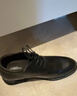 卡帝樂(lè )鱷魚(yú)（CARTELO）軟牛皮男士皮鞋商務(wù)正裝鞋男內增高男鞋加絨皮鞋男9585 黑色 41 曬單實(shí)拍圖