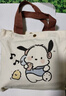 小熊帆布包女學(xué)生便攜上班帆布兜手提包手拎便當帆布袋 帕恰狗（帶按扣）活動(dòng) 曬單實(shí)拍圖