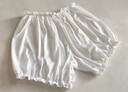 洽諾格安全褲防走光配裙子jk南瓜褲夏季白色打底褲寬松可外穿不透保險褲 可外穿安全褲【白色】 L 碼透氣防走光（建議80-128斤） 曬單實(shí)拍圖