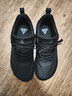 匹克態(tài)極舒行赤足鞋男通勤鞋春春防水皮面休閑鞋寬楦健身訓練鞋 全黑 42 曬單實(shí)拍圖