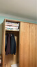 源氏木語(yǔ) 實(shí)木衣柜北歐臥室橡木移門(mén)收納衣柜現代簡(jiǎn)約多功能儲物柜 【10】2米衣柜升級(高2.2米)Y00E06 曬單實(shí)拍圖