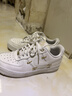 耐克NIKE女空軍一號AF1 運動(dòng)鞋FV3654-111帆白37.5 曬單實(shí)拍圖