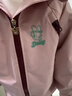 迪士尼（Disney）兒童沖鋒服2026新款男女童加絨外套春裝防風(fēng)軟殼外套中大童上衣 曬單實(shí)拍圖