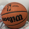 Wilson威爾勝NBA絕塵系列ENCORE PLUS防塵皮革室外神器成人比賽7號籃球 曬單實(shí)拍圖