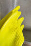 越南進(jìn)口 橡膠手套 中號 3副裝 淺綠色 3件 曬單實(shí)拍圖
