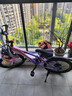 鳳凰官方旗艦店兒童自行車(chē)男女變速青少年學(xué)生山地車(chē)碟剎賽車(chē) 星際 粉紫【變速】輻條輪 20寸【適合125-160cm】 曬單實(shí)拍圖