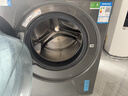 海爾（Haier）12公斤滾筒洗衣機全自動(dòng)大容量洗烘一體一級能效超薄機身除菌省水省電除菌螨525大筒徑家用低噪 洗烘一體 12kg 空氣洗+1.28洗凈比+羽絨洗 統帥 曬單實(shí)拍圖