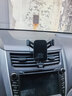 松占現代汽車(chē)悅動(dòng)悅納瑞納汽車(chē)載專(zhuān)用手機支架內飾導航出風(fēng)口裝飾用品 10-16款現代瑞納專(zhuān)用【高雅黑】 重力式C款 曬單實(shí)拍圖