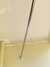 未來(lái)式免打孔伸縮晾衣桿陽(yáng)臺不銹鋼固定晾衣架衛生間墻上撐桿子280-350 曬單實(shí)拍圖