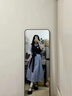 詩(shī)丹蕊裙子女夏季2026新款學(xué)院風(fēng)假兩件連衣裙夏天女學(xué)生收腰顯瘦中長(cháng)裙 馬甲+襯衣連衣裙 M 推薦【91-105】斤 曬單實(shí)拍圖