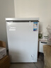 美的（Midea）家用冷柜100L/200升保鮮囤貨臥式超低溫冷凍鎖鮮冰柜一級能效大容量單體冰箱電子控溫KEM KMC 真減霜80%'PCM內膽'-30°鎖鮮 100L 曬單實(shí)拍圖