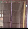 皓梵潔（HAOFANJIE）防蚊門(mén)簾磁吸門(mén)簾子紗門(mén)簾隱形門(mén)沙簾防蚊網(wǎng)入戶(hù)門(mén)紗窗網(wǎng)自裝紗簾 90*200cm【金剛網(wǎng)條紋咖啡色】 曬單實(shí)拍圖