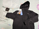 伯希和（Pelliot）【山野經(jīng)典2.0】沖鋒衣三合一春秋男女戶(hù)外防風(fēng)外套11340105黑M 曬單實(shí)拍圖