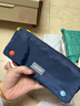 never卷心筆袋大容量文具盒 高顏值簡(jiǎn)約設計款 純色韓版初中學(xué)生多功能鉛筆袋女孩男孩款 普魯士藍 曬單實(shí)拍圖