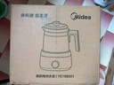 美的（Midea）全玻璃養生壺全自動(dòng)燒水壺母嬰恒溫電熱水壺花茶壺全包裹護底防碎1.5L MK-YS15B201 曬單實(shí)拍圖
