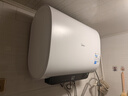 美的（Midea）【重磅新品】60升雙膽扁桶電熱水器3300W速熱節能稀土鎂棒大水量F60-33UD4(HE)一級能效國家補貼 曬單實(shí)拍圖