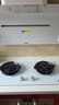 米家小米燃氣灶天然氣S2白色雙邊定時(shí)嵌入式家用5.2kW猛火灶【搭配白色凈煙機S2】MJ04A 曬單實(shí)拍圖