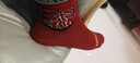 斐樂(lè ) FUSION斐樂(lè )潮牌情侶款中腰襪2025春季新款時(shí)尚運動(dòng)襪中筒襪 暗紅-RD 1雙 S 曬單實(shí)拍圖