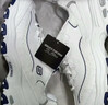 斯凱奇（Skechers）男女鞋小白熊休閑鞋子厚底增高百搭運動(dòng)軟底老爹鞋99999863 白色/海軍藍色/WNV 38 曬單實(shí)拍圖