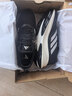 阿迪達斯（adidas）男鞋跑步鞋春夏戶(hù)外休閑防滑運動(dòng)鞋 一號黑/亮白/深麻灰 42.5 曬單實(shí)拍圖