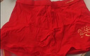 浪莎（LangSha）大紅色內褲男本命年屬馬年純棉騏驥紅喜慶過(guò)年2條大碼四角男內褲 曬單實(shí)拍圖