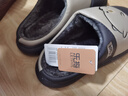 樂(lè )拖側臉熊 棉拖鞋男秋冬季防水保暖厚底棉鞋情侶居家拖鞋 灰色42-43 曬單實(shí)拍圖