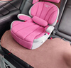 爸爸超人papahero兒童安全座椅汽車(chē)用增高墊3歲以上-12歲大童寶寶車(chē)載坐墊簡(jiǎn) 粉色 曬單實(shí)拍圖