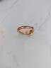 恒久葉純黃銅戒指女款不掉色轉運銅錢(qián)開(kāi)口可調節可水洗里外一色127 編號127_轉運銅錢(qián)戒指 標準 曬單實(shí)拍圖