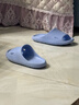 樸西小鯊魚(yú)軟底兒童涼拖鞋男童寶寶洗澡防滑家居室內拖鞋女童 原力藍 曬單實(shí)拍圖